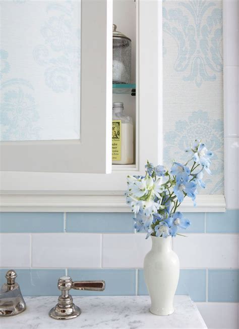 Decorating Ideas For Blue And White Bathrooms Gorgeous Bathroom