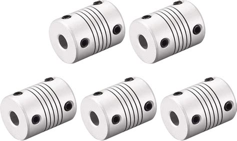 Sourcing Map 6mm To 6mm Aluminum Alloy Shaft Coupling Flexible Coupler