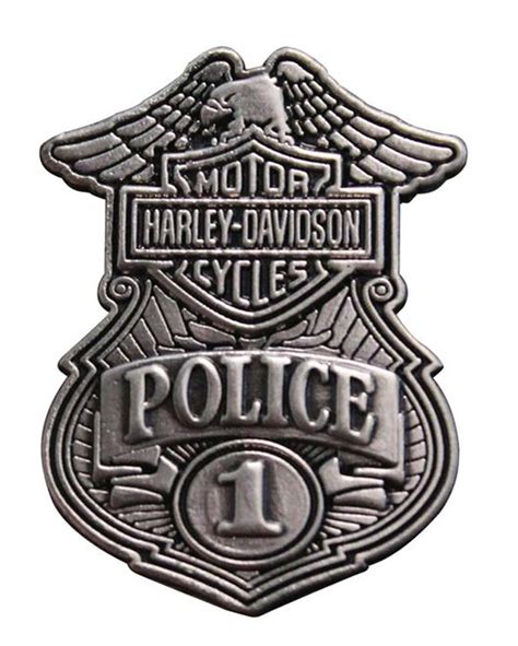 With your assistance, the integrity of the h.o.g.® organization will be. Harley-Davidson Police Original Antique Nickel Pin, 1-1/8 ...