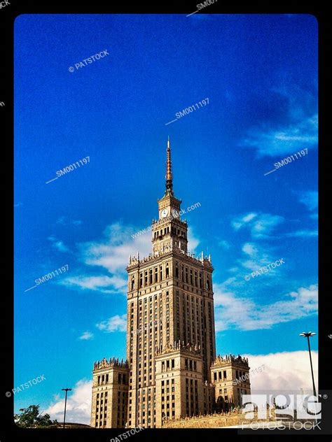 Palace Of Culture And Science The Most Visible Landmark Of Warsaw