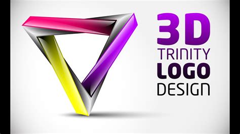 How To Create Full 3d Logo Design In Adobe Illustrator Cs5 Hd1080p Tri
