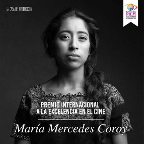 María Mercedes Coroy Fue Reconocida Con El Premio Internacional A La