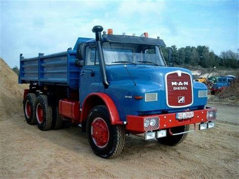 Man kipper. | Oldtimer lkw, Große lastwagen, Lkw modelle