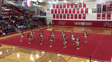 Maine South Varsity Cheer Sectionals 2018 Youtube