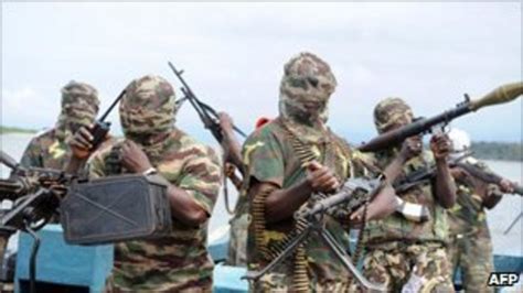 Nigerian Military Rescue 19 Hostages In Niger Delta Bbc News