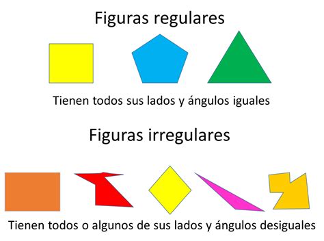 Ejemplos Figuras Geometricas Regulares E Irregulares Los Poligonos