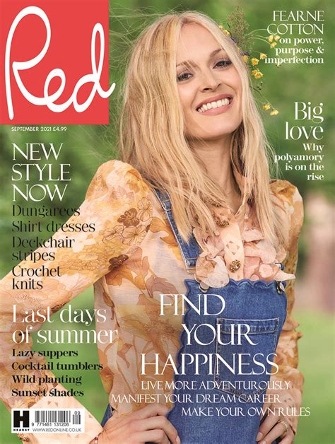 Fearne Cotton Interview Fearne Cotton Opens Up About Her Relationship In Red Magazine