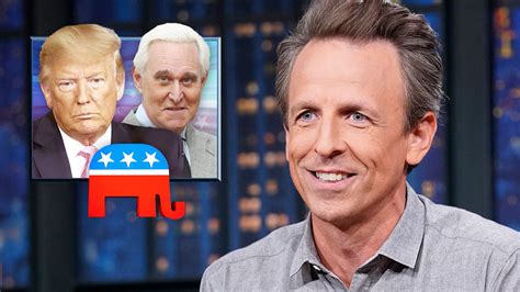 Watch Late Night With Seth Meyers Highlight Jan Committee Obtains Damning Roger Stone Video