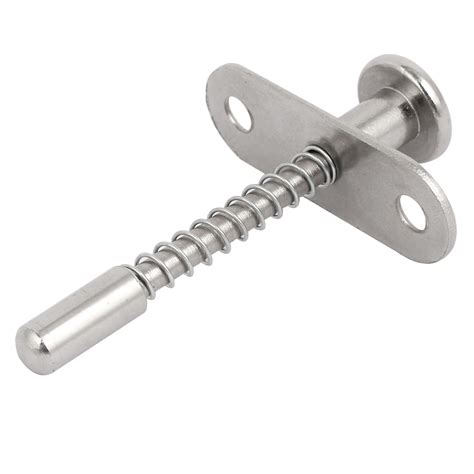 Stainless Steel Spring Quick Release Lock Pin W Plate 7mm Dia