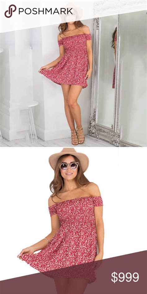 Off The Should Floral Sundress Fashion Clothes Design Trendy Outfits