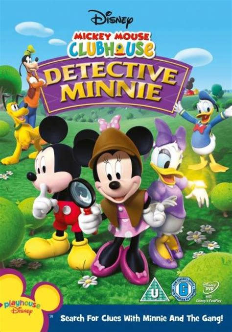 Mickey Mouse Clubhouse Detective Minnie Dvd Zavvi 日本