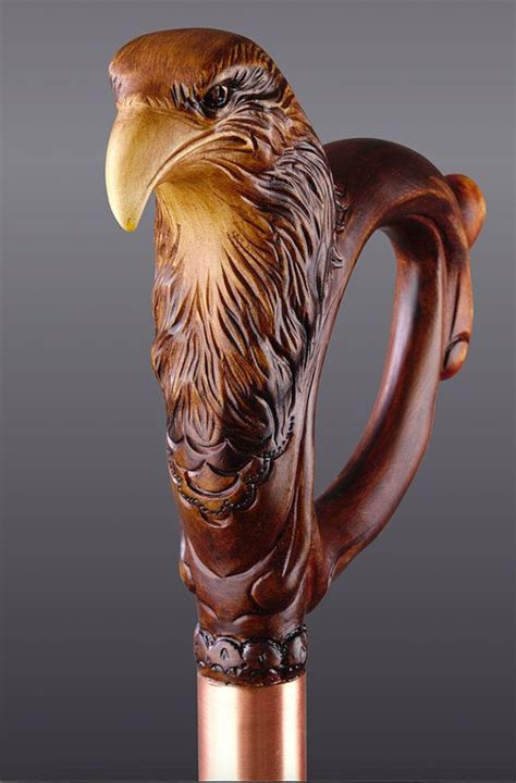 Handmade Unique Hand Carved Wood Walking Stick Cane Exclusive Etsy