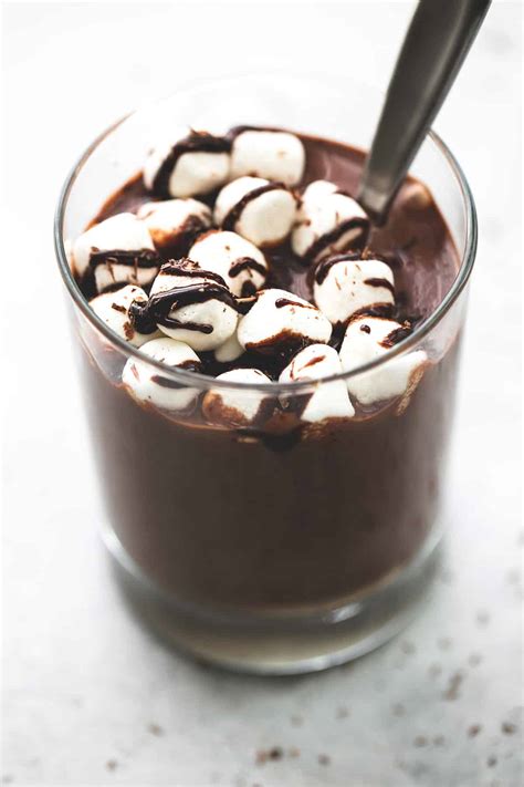 Extra Thick Hot Chocolate Creme De La Crumb