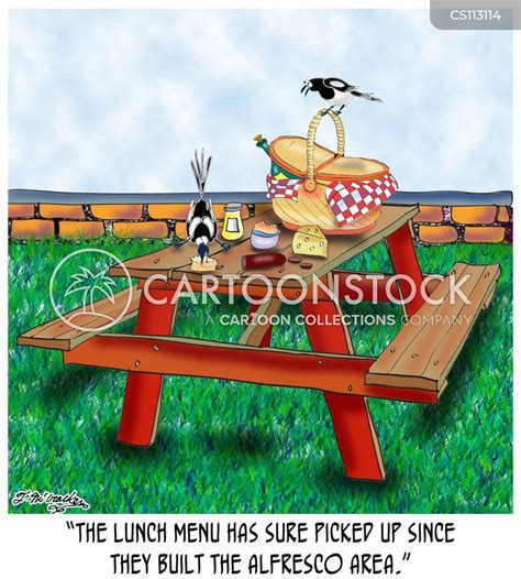 Picnic Table Cartoons And Comics Funny Pictures From Cartoonstock