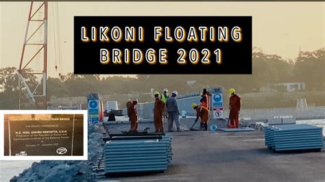 Likoni Floating Bridge Floating Bridge Project Liwatoni Mombasa