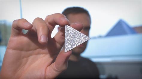 Behind The Design A Youtube Play Button Made From Diamonds Solidsmack