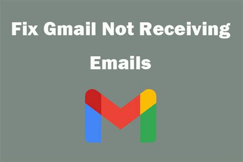 This will help you deal with the issue both effectively and quickly. What to Do If Gmail Is Not Receiving Emails - 10 Tips to ...