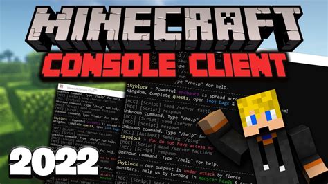 Minecraft Console Client 118 Autoafk And More Microsoft Account