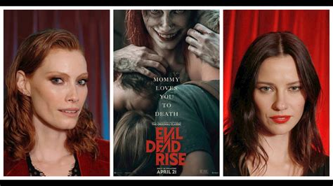 Interview Alyssa Sutherland And Lily Sullivan Talk Evil Dead Rise And