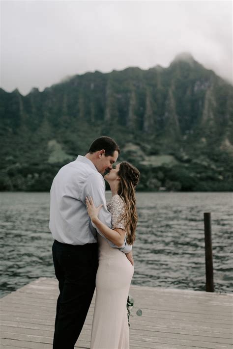 Kualoa Ranch Secret Island Elopement By Hawaii Wedding Photographer