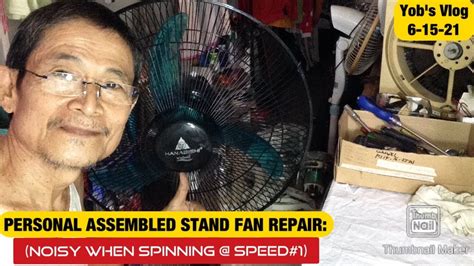 Usapang Senior Personal Assembled Stand Fan Repair Noisy When