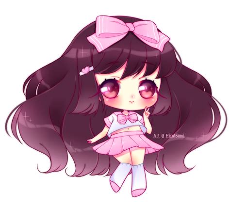 Simple Chibi Cute Girl By Hiratsumi On Deviantart