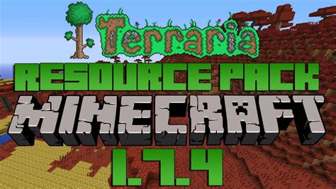 Terraria Texture Pack For Minecraft 174 Resource Pack Minecraft