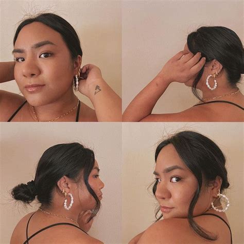 Mejuris Instagram Profile Post The Bold Pearl Hoop Earrings Have No