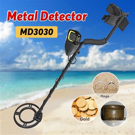 Md3030 Professional Sensitivity Underground Metal Detector Gold