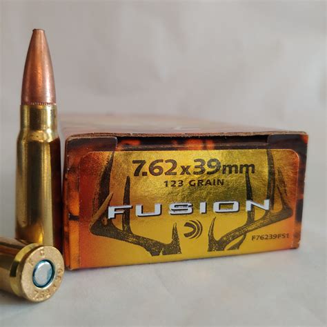 762x39 Federal Fusion 123gr Soft Point Ammo 20rds Talo Tactical