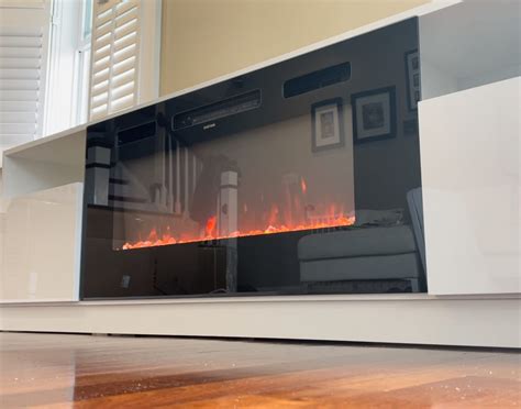 Delaine Tv Stand For Tvs Up To 88 With Electric Fireplace Review