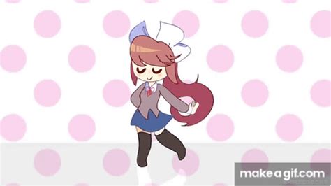 Monika Dance On Make A Gif