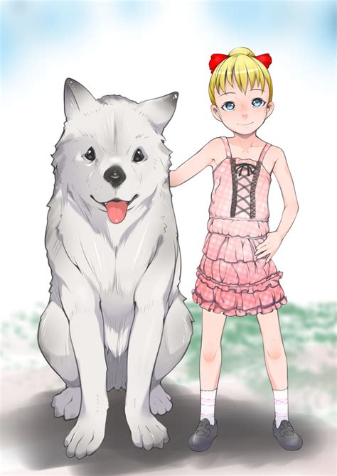 The Big Imageboard Tbib Blonde Hair Blue Eyes Canine Clothed