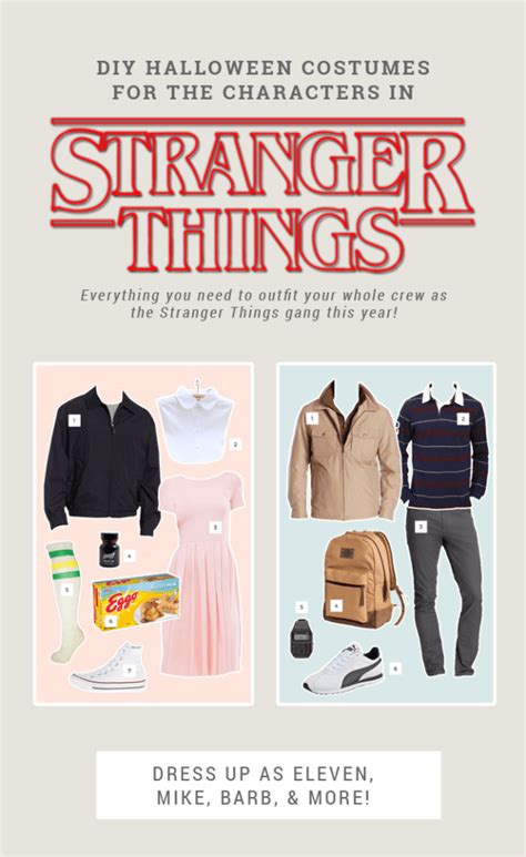 Stranger Things Halloween Costume Ideas Shrimp Salad Circus