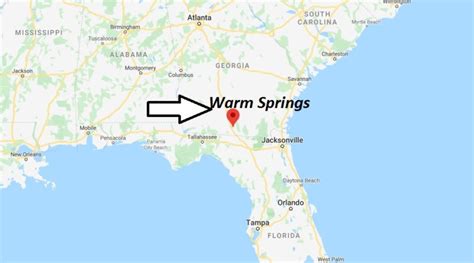 Where Is Warm Springs Georgia What County Is Warm Springs In Warm