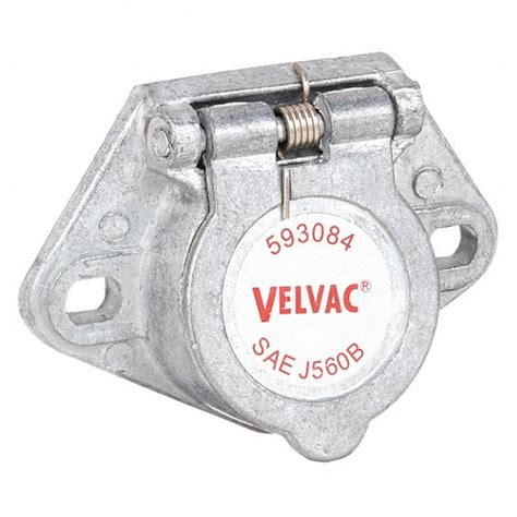 Velvac 7 Way Plastic Socket 35nl51593084 Grainger