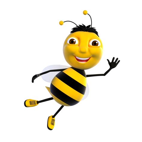 Cartoon Bee Character Model Turbosquid 1188949