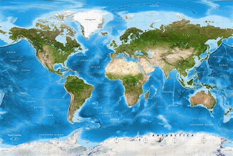 Map Of World From Satellite Time Zone Map United States