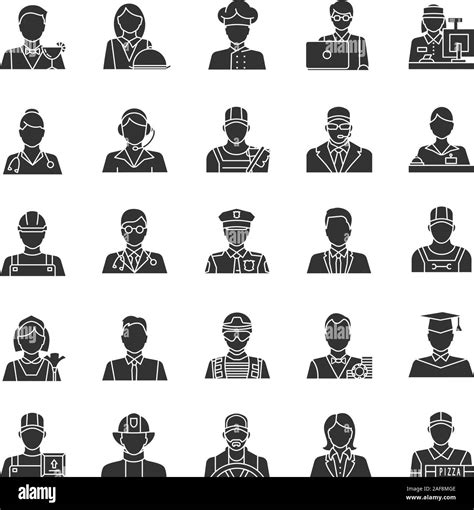 Occupations Clipart Black And White