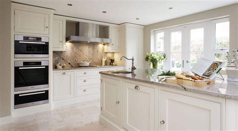 All the steps to get that glossy white finish you're hoping for. Traditional White Kitchen | Tom Howley