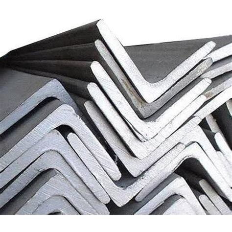 L Shaped Stainless Steel Angle Material Grade 316 Size 100 X 100 Mm