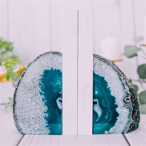 Geode Bookends Etsy
