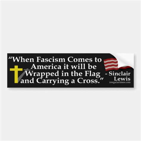 When Fascism Comes Bumper Sticker Car Bumper Sticker Zazzle