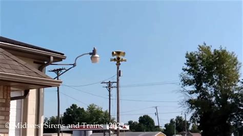 Sentry 10v2t Storm Siren Test Palmyra Mo 91422 Youtube