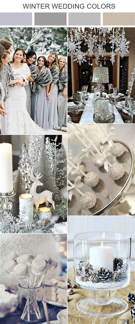 Winter Wedding Color Ideas