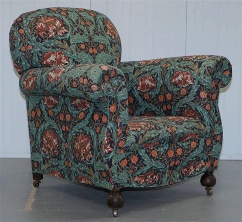 Shop for fabric armchairs from our furniture & lights range at john lewis & partners. Pair of Victorian Club Armchairs in William Morris ...