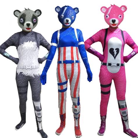Cuddle Team Leader Bear Costume Fortnite