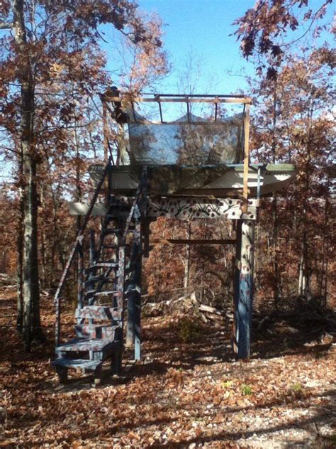 You Might Be A Redneck My Dad Built This Deer Stand Very