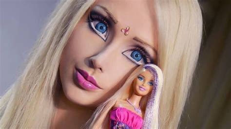 real life human barbie without makeup