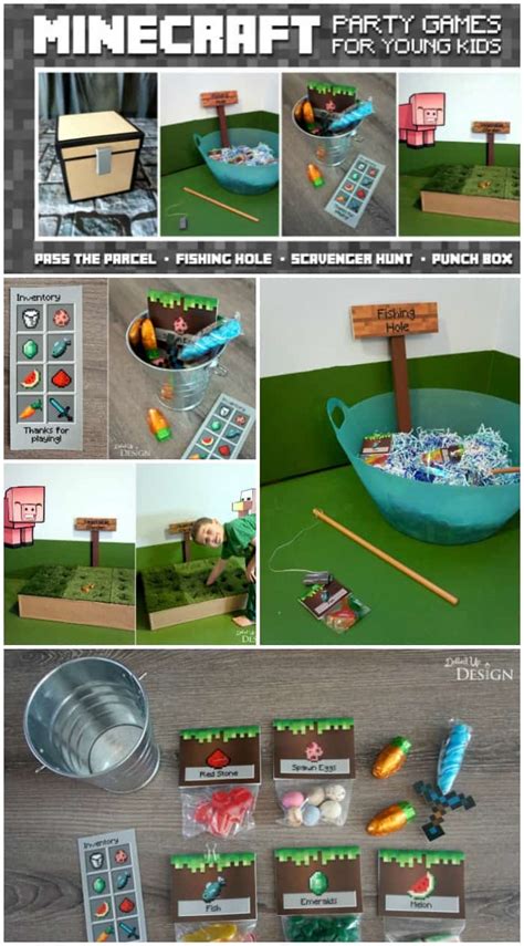 Minecraft Party Games For Kids Moms And Munchkins